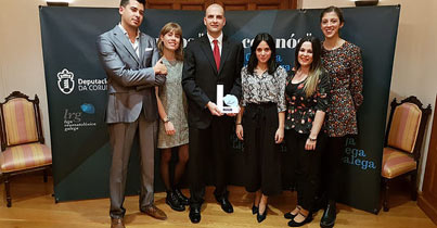 Galardonados III edición de los premios Liga Reumatológica Gallega
